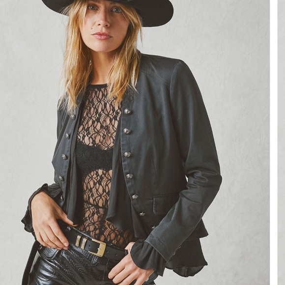 Free People Riffles Romance Jacket - Picture 1 of 4